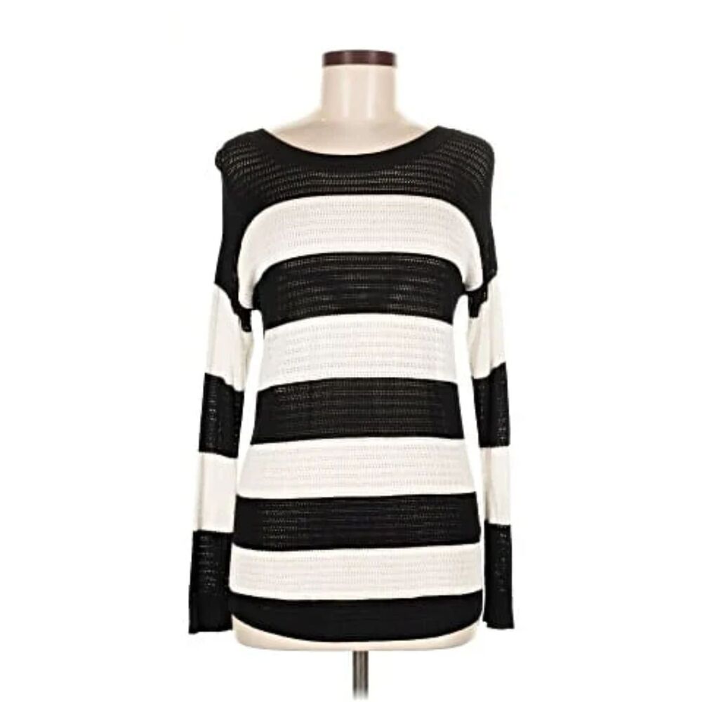 AB Studio Black and White Knitwear